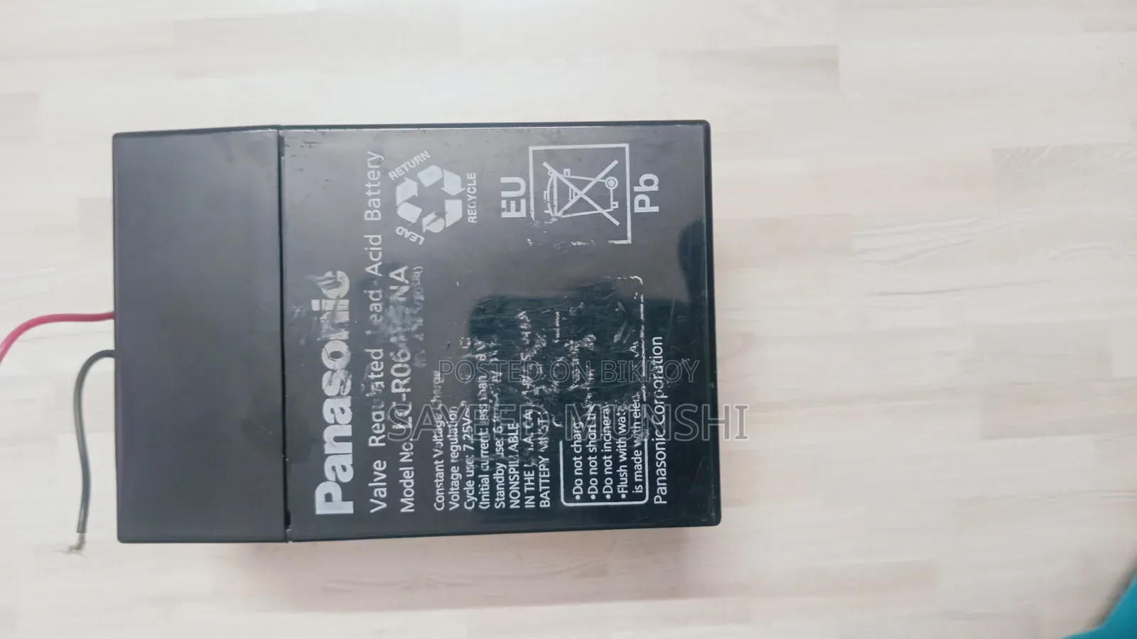 8 Volt Battery Panasonic Corporation