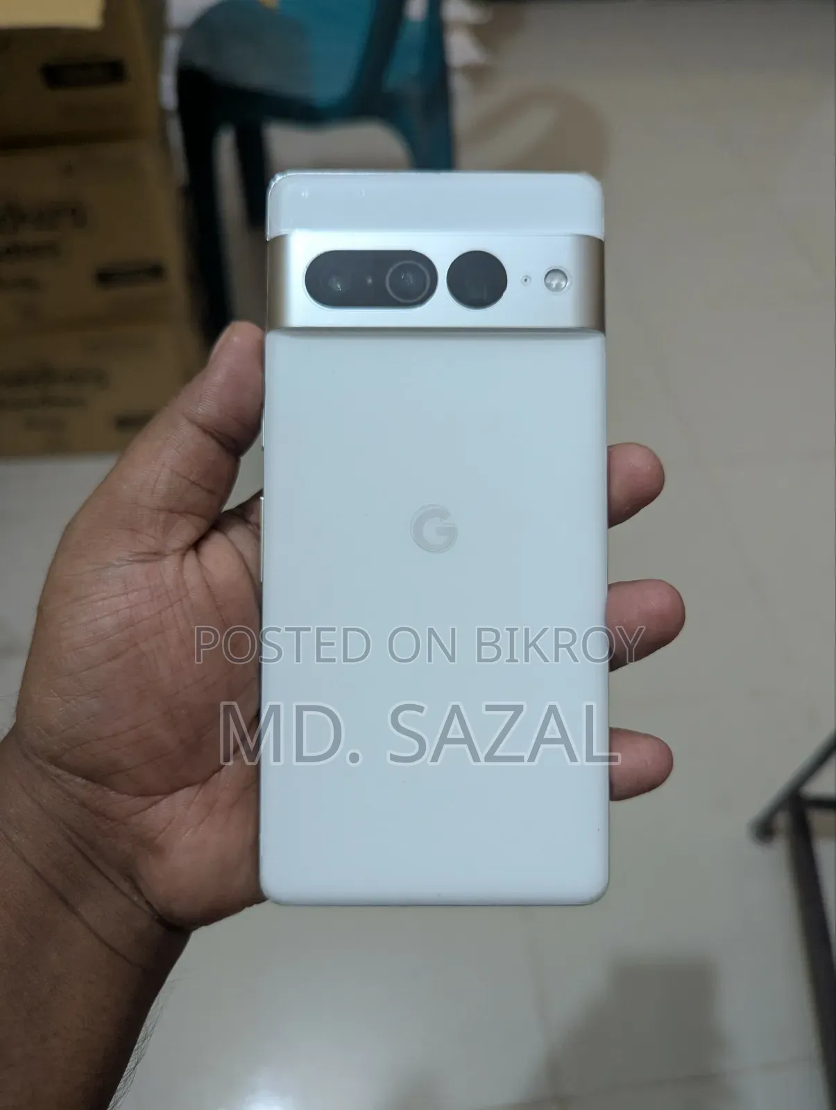 গুগল পিক্সেল ৭ প্রো ২৫৬ জিবি সাদা