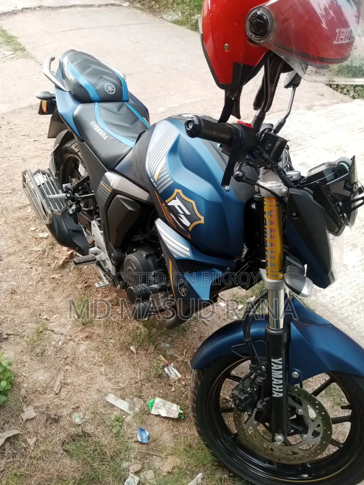 Yamaha FZS V2 2025 Blue