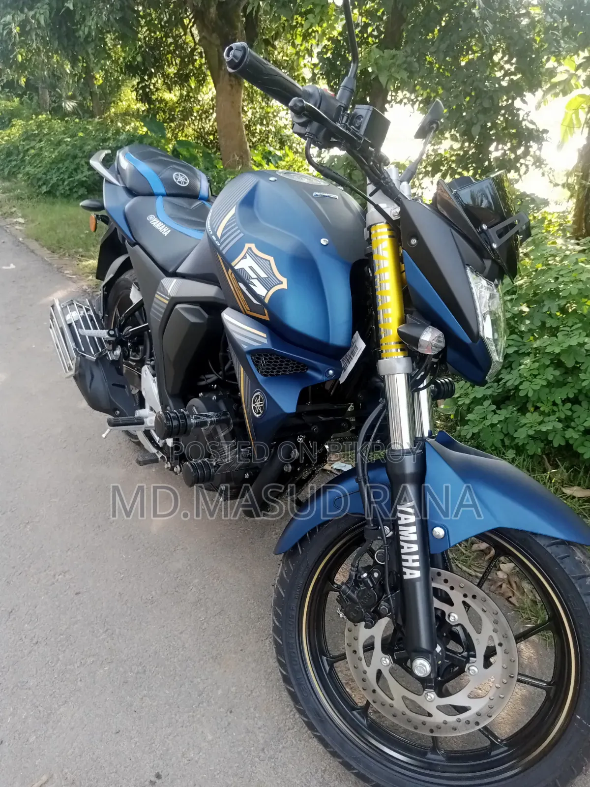 Yamaha FZS V2 2025 Blue