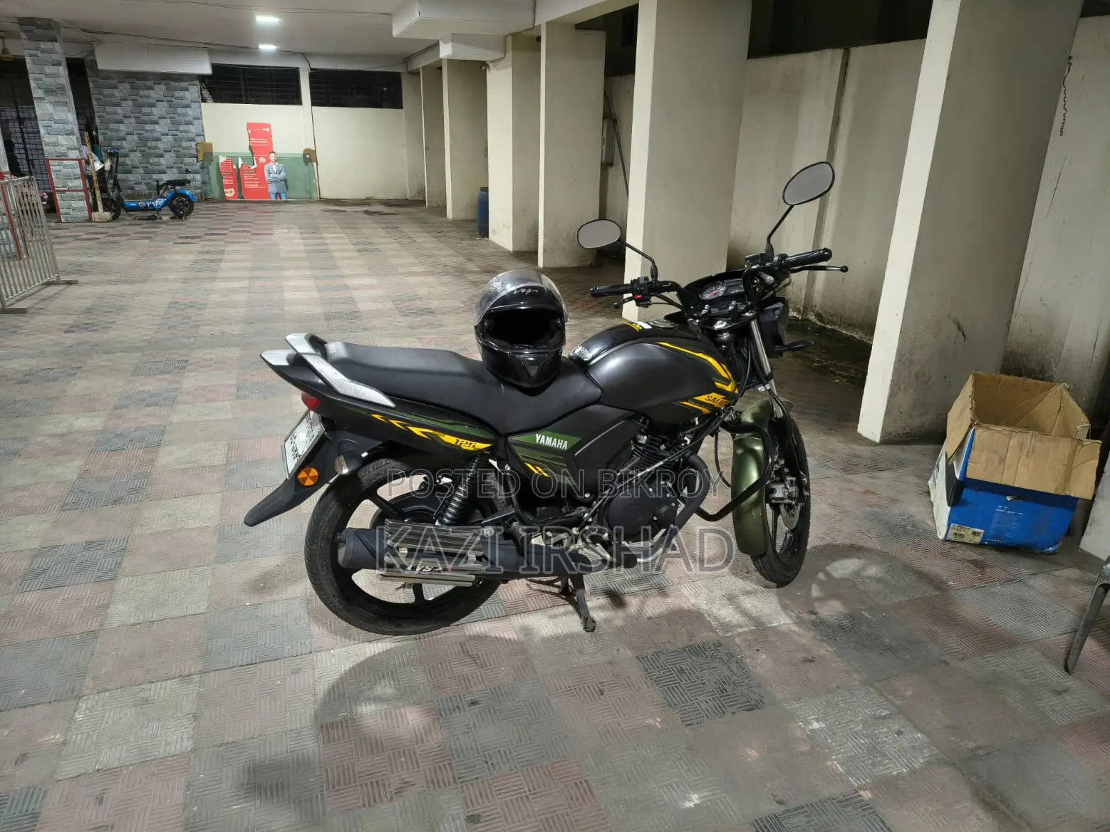 যামাহা স্যালুটো ১২৫ ২০২৪ কালো