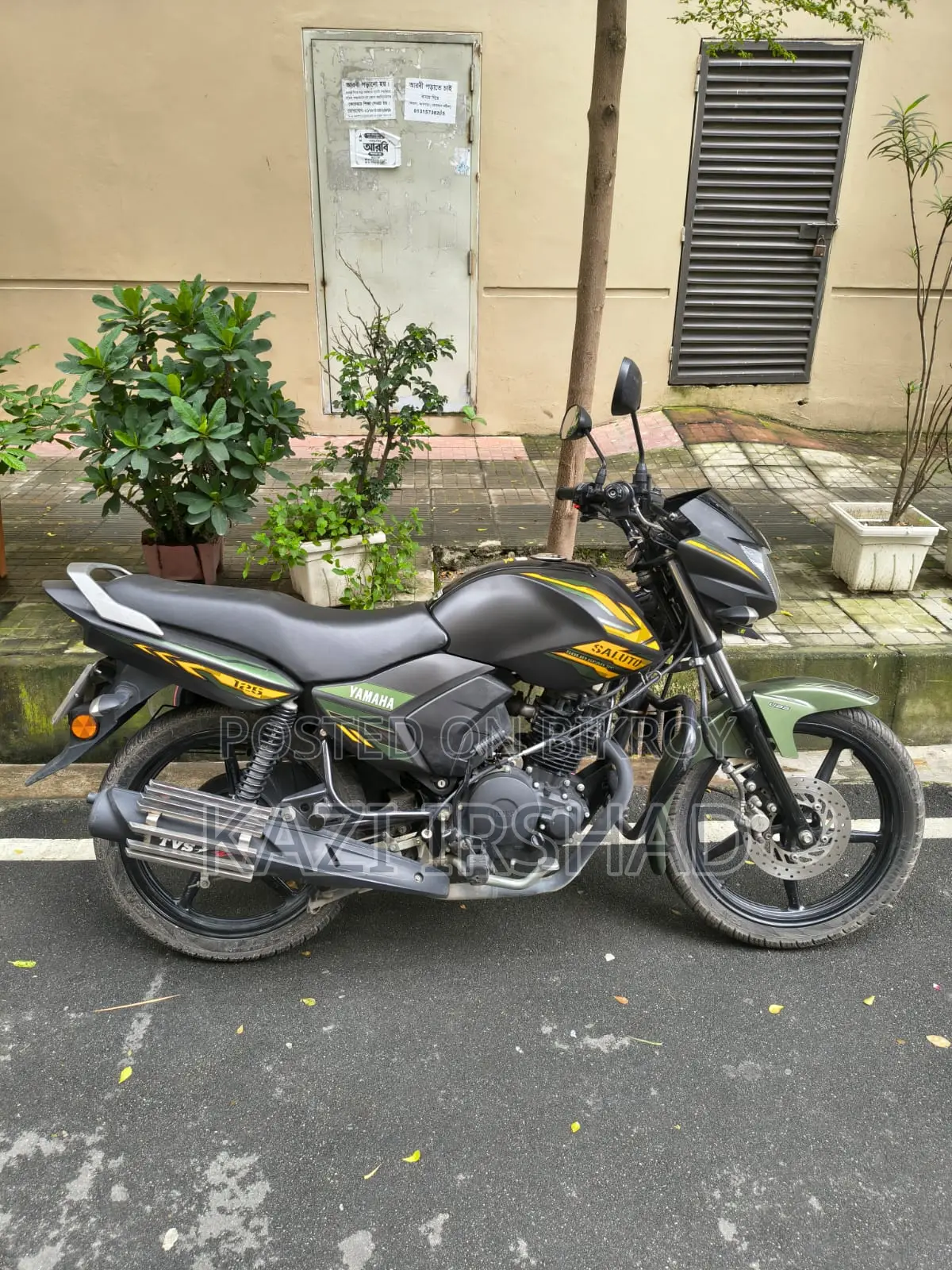 যামাহা স্যালুটো ১২৫ ২০২৪ কালো