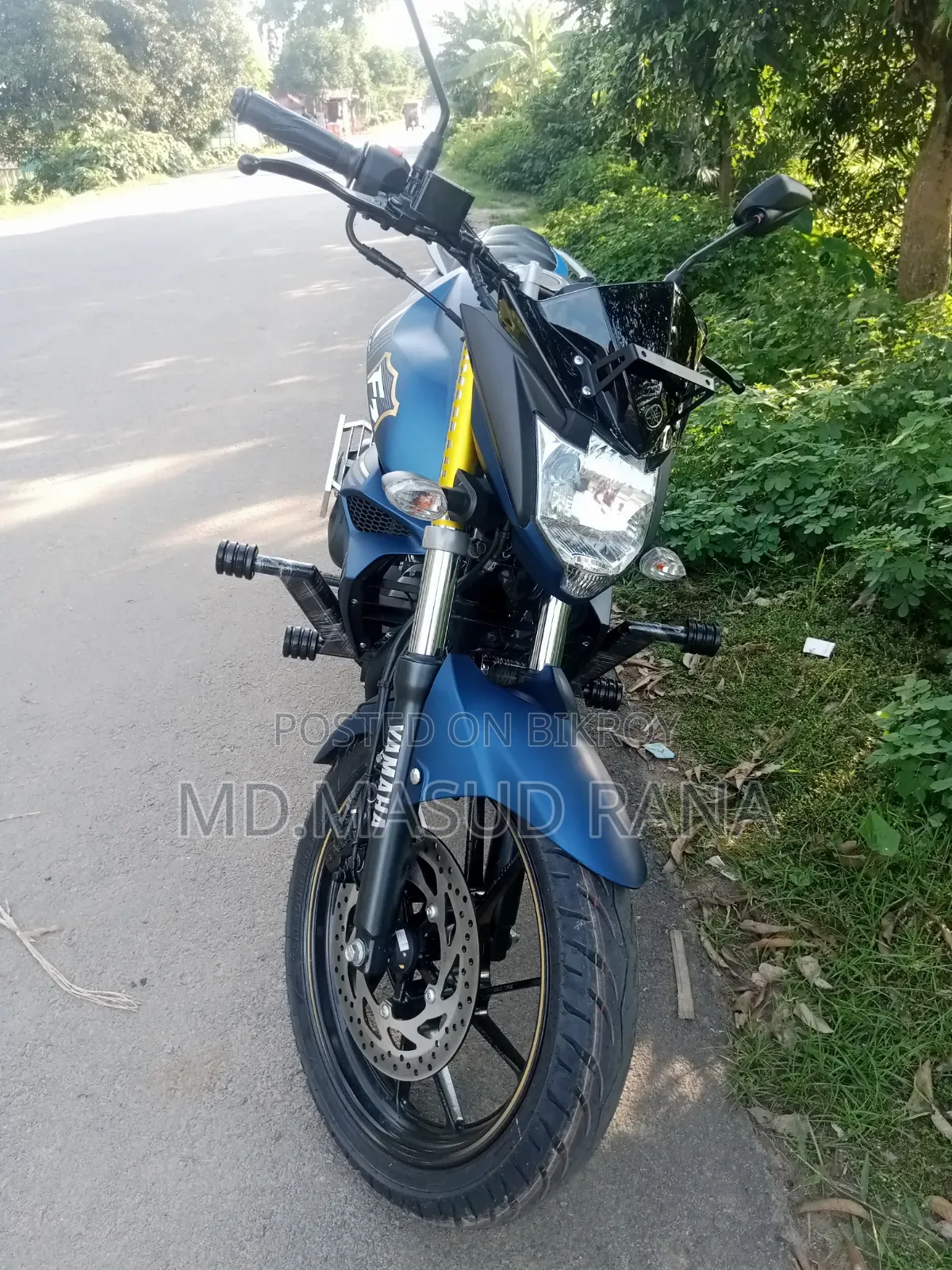 Yamaha FZS V2 2025 Blue