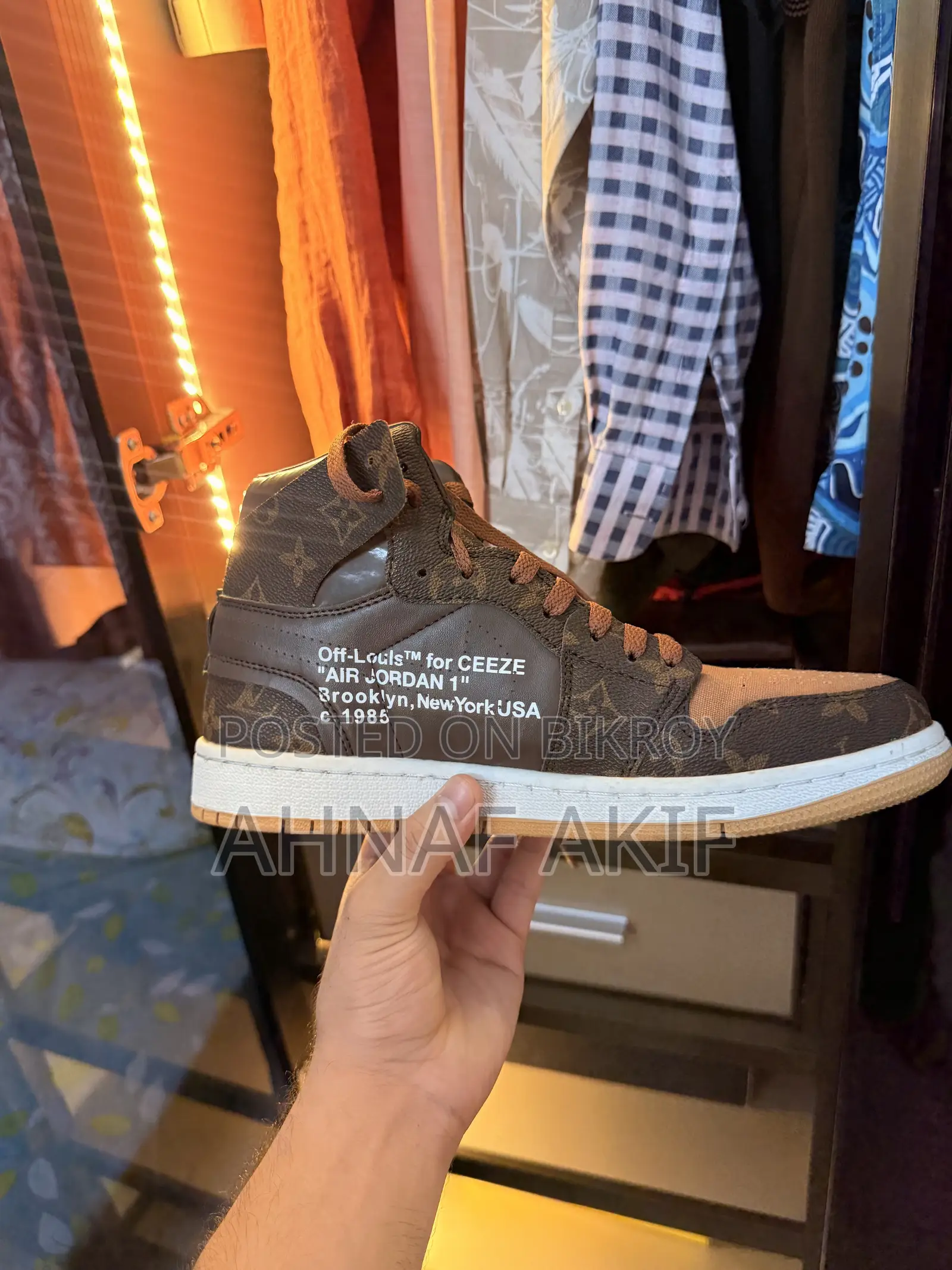 Air Jordan Sneaker Louis Vuitton 1:1 Grade