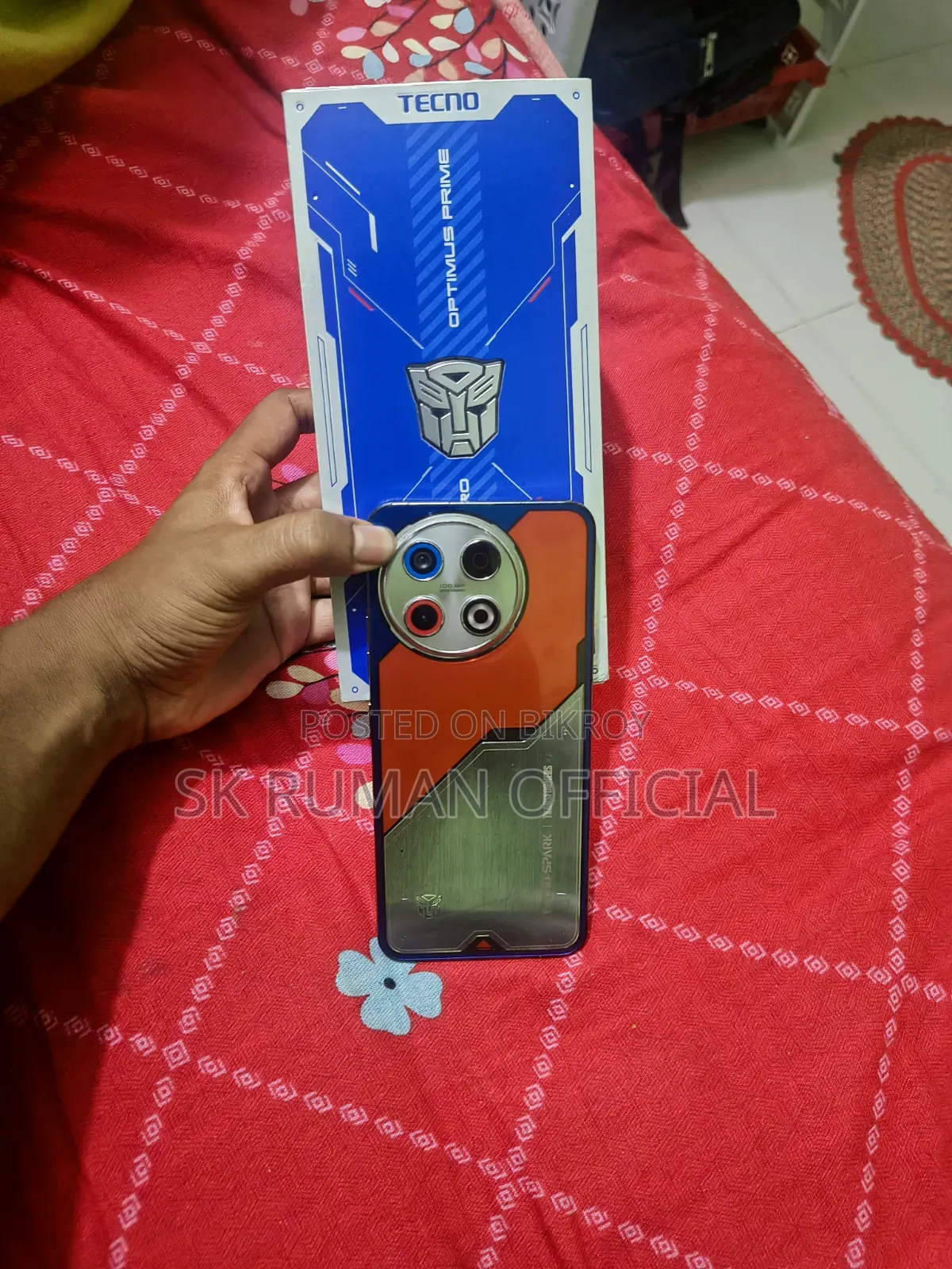Tecno Spark 30 Pro 256 GB Red