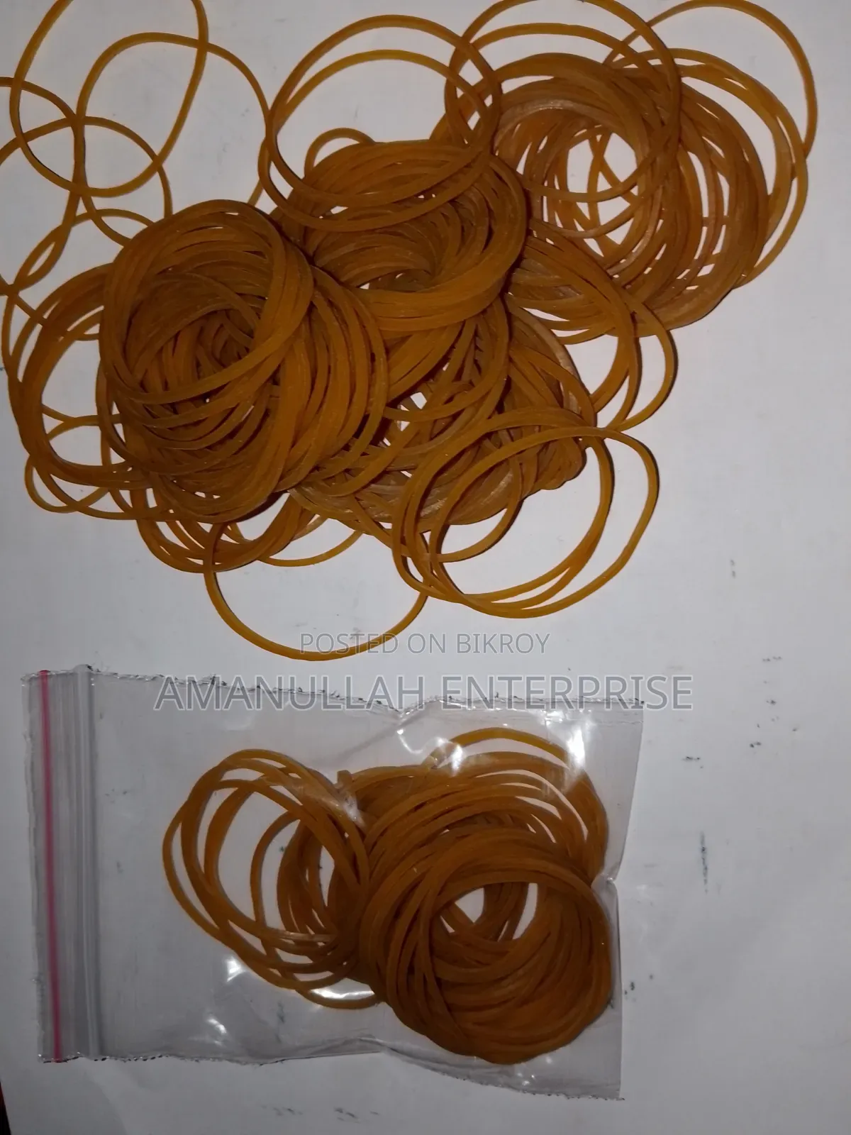 Premium Elastic Rubber Bands Bulk Pack | Amanullah Enterprise (3 Pack)