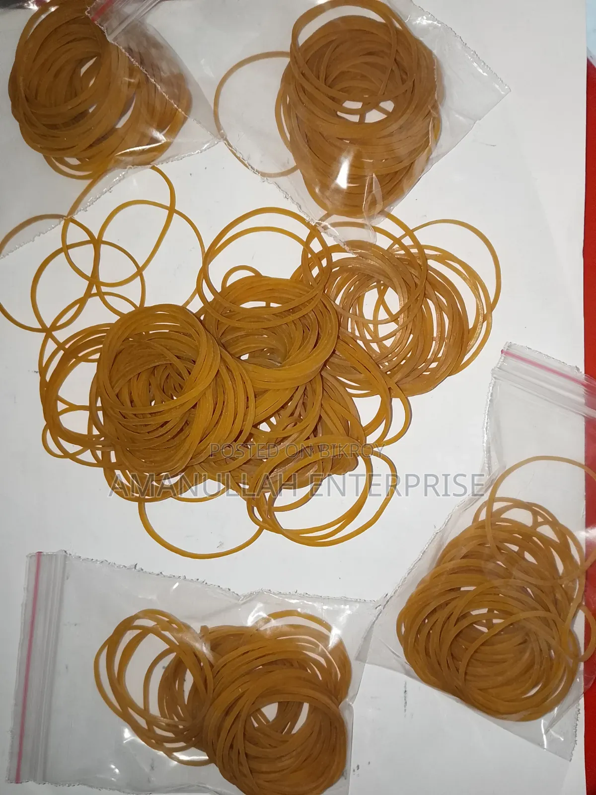 Premium Elastic Rubber Bands Bulk Pack | Amanullah Enterprise (3 Pack)