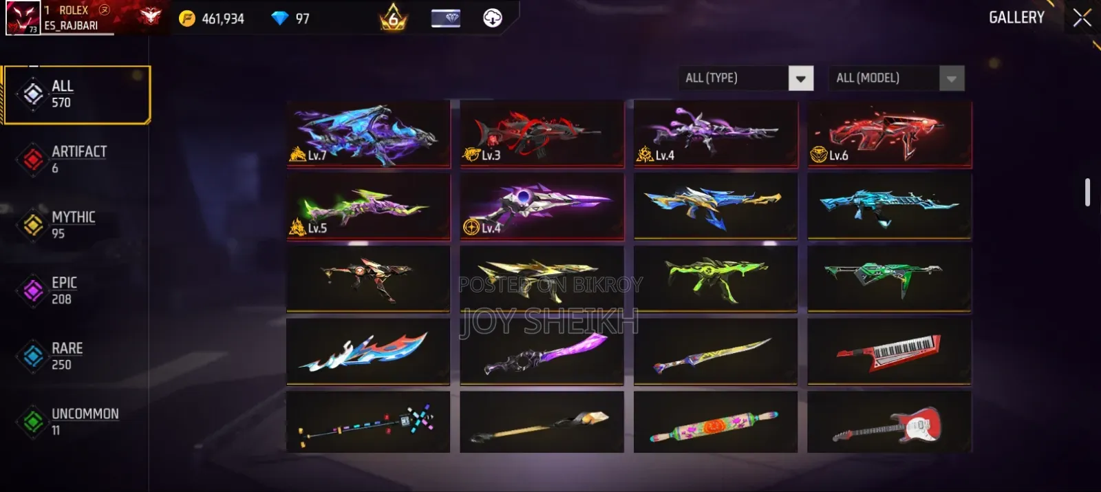 Free Fire Id