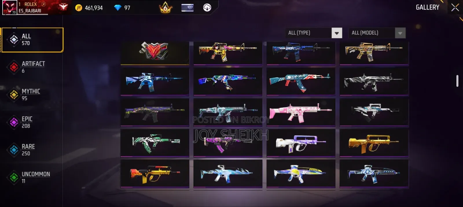 Free Fire Id