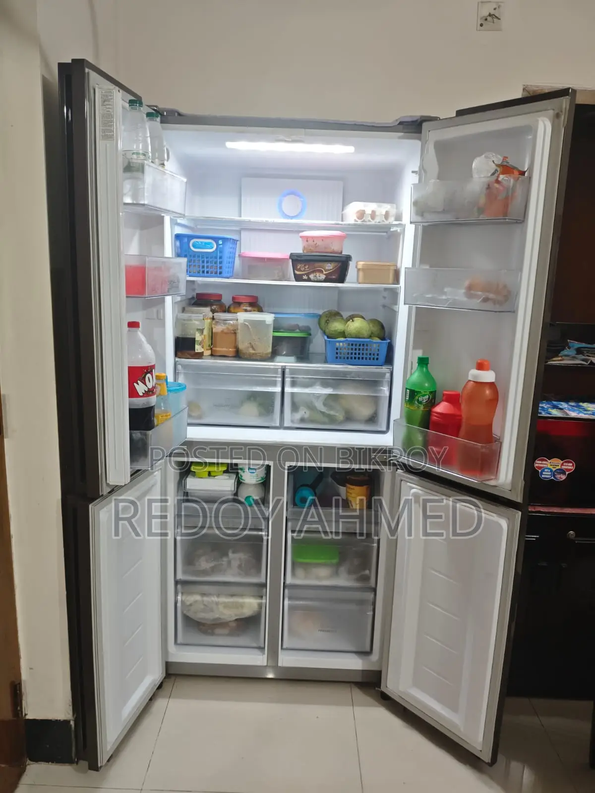 Haier No Frost 4-Door Refrigerator 522 Liters (Made in Thailand)