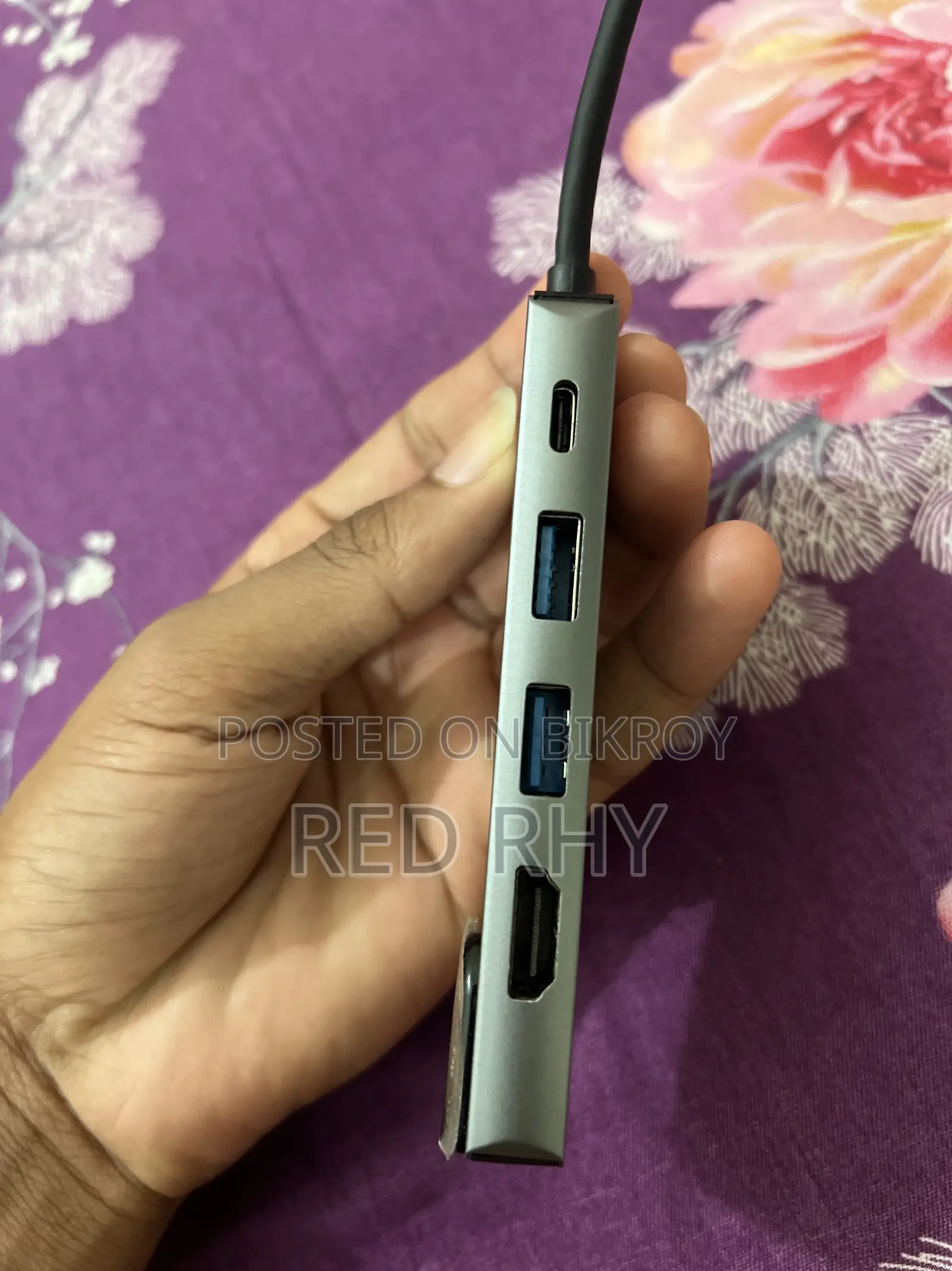 USB C Hub, 5-in-1 Adapter