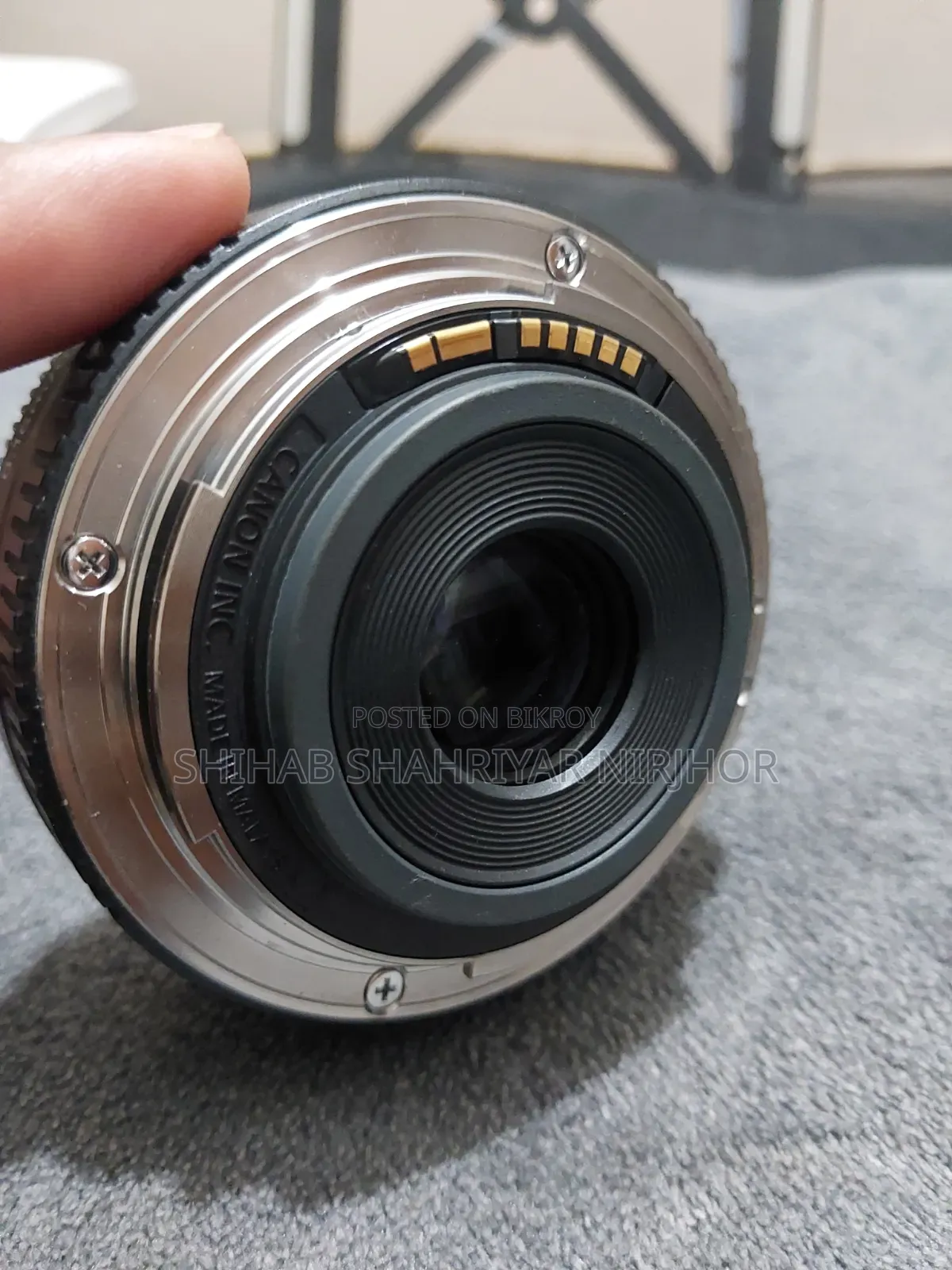 Canon 600D With 50mm F/1.8 STM Ii and 24mm F/2.8 EF Lenses