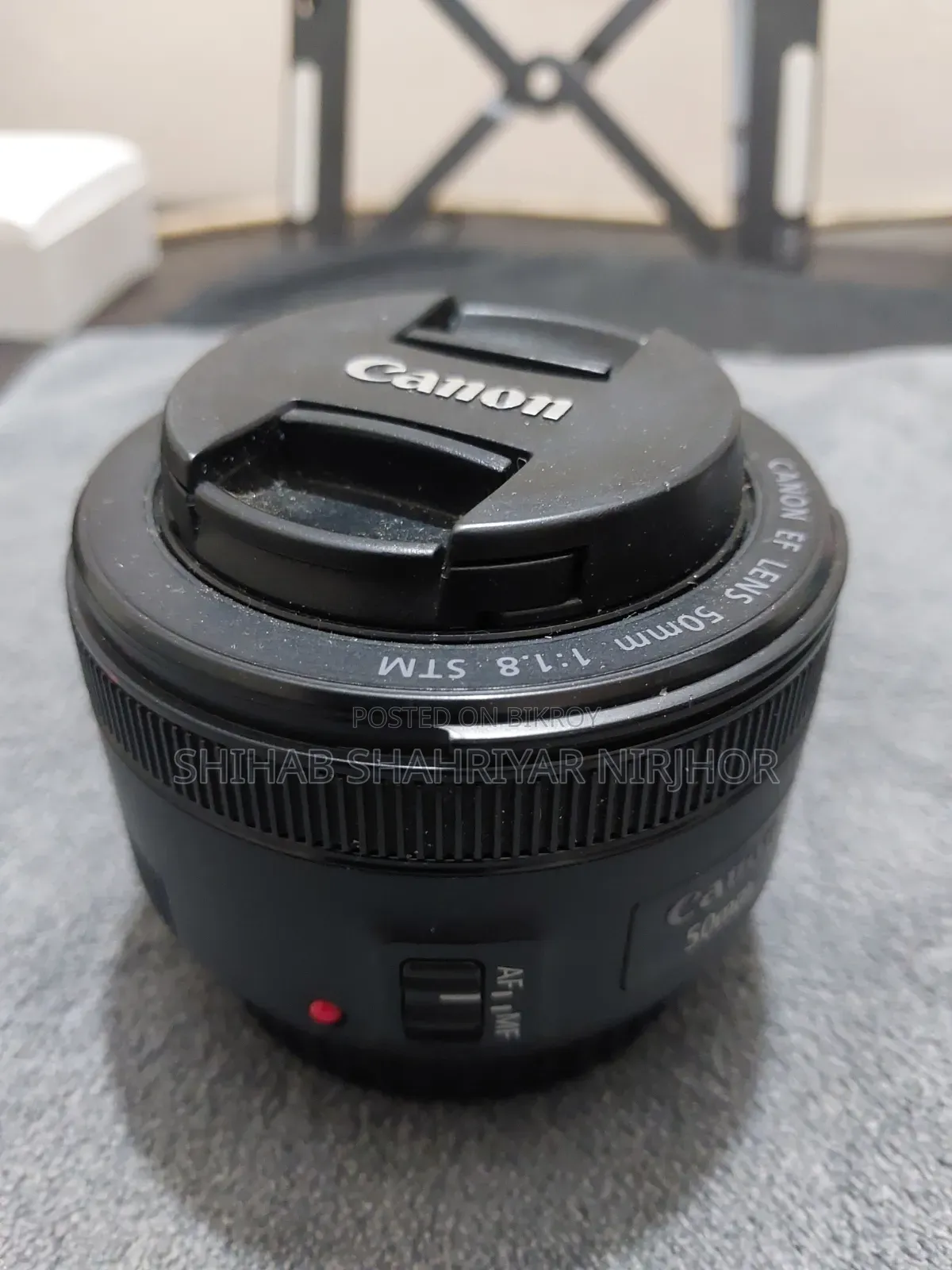Canon 600D With 50mm F/1.8 STM Ii and 24mm F/2.8 EF Lenses