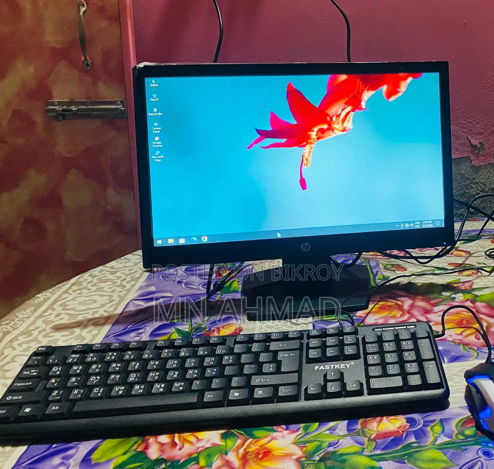 Desktop Computer HP 8GB Intel Core I5 SSD 128GB