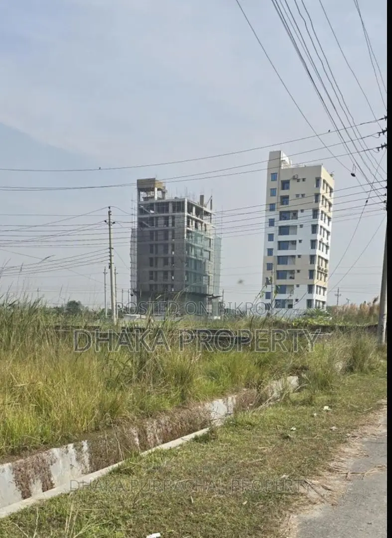 সেক্টর-১৬/জে-তে ৩০ ফুট রাস্তা সংলগ্ন ৩ কাঠা পার্ক সাউথ জমি
