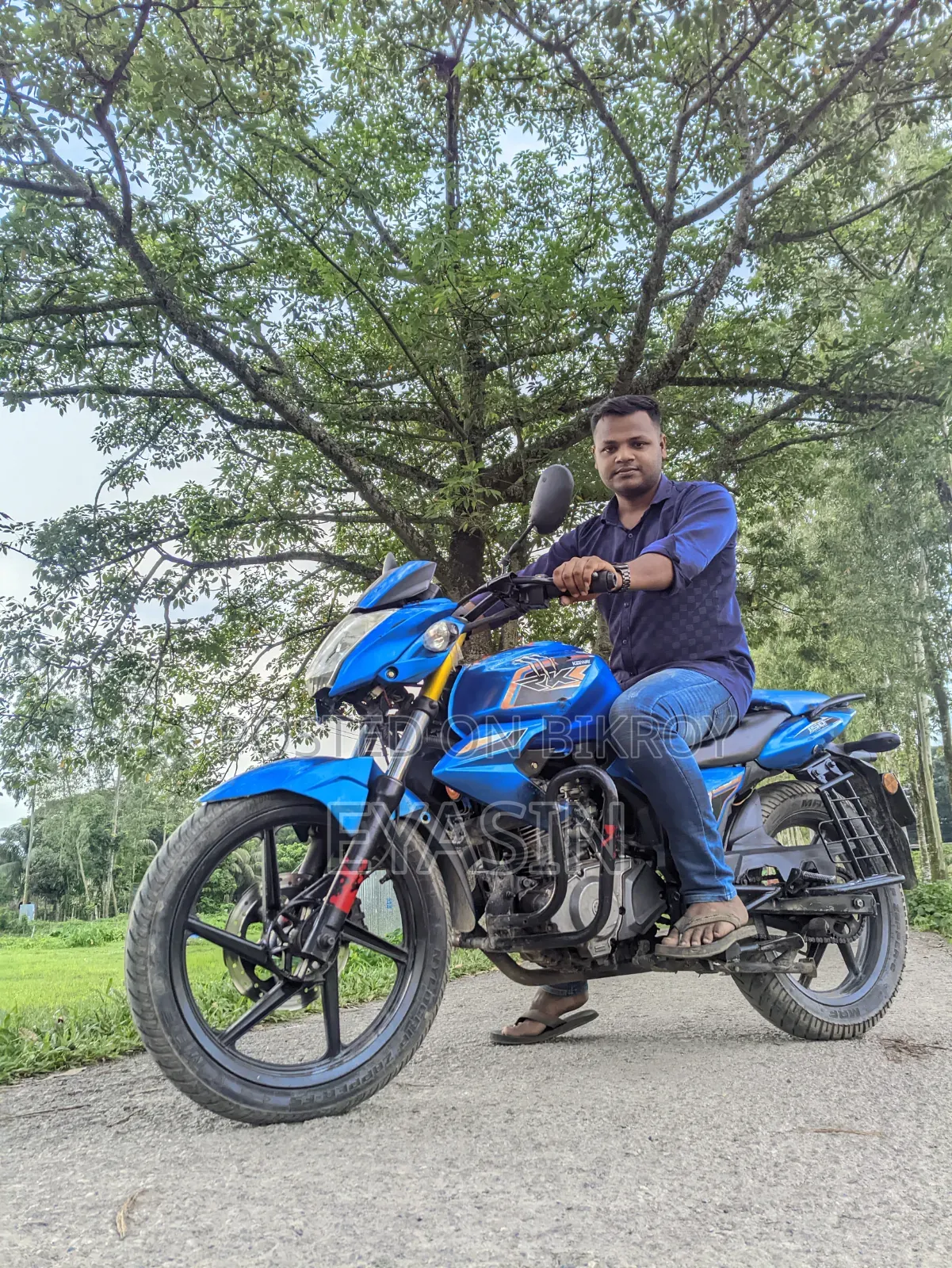 Motorcycle 2015 Blue