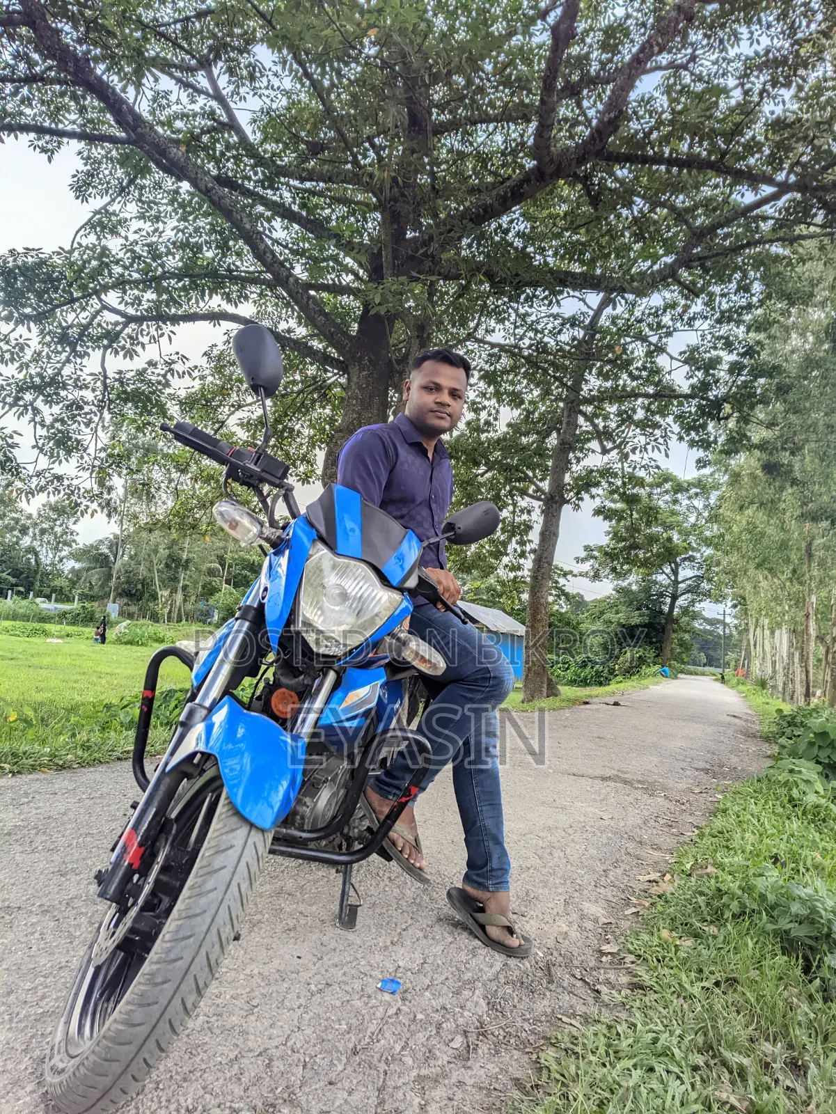 Motorcycle 2015 Blue