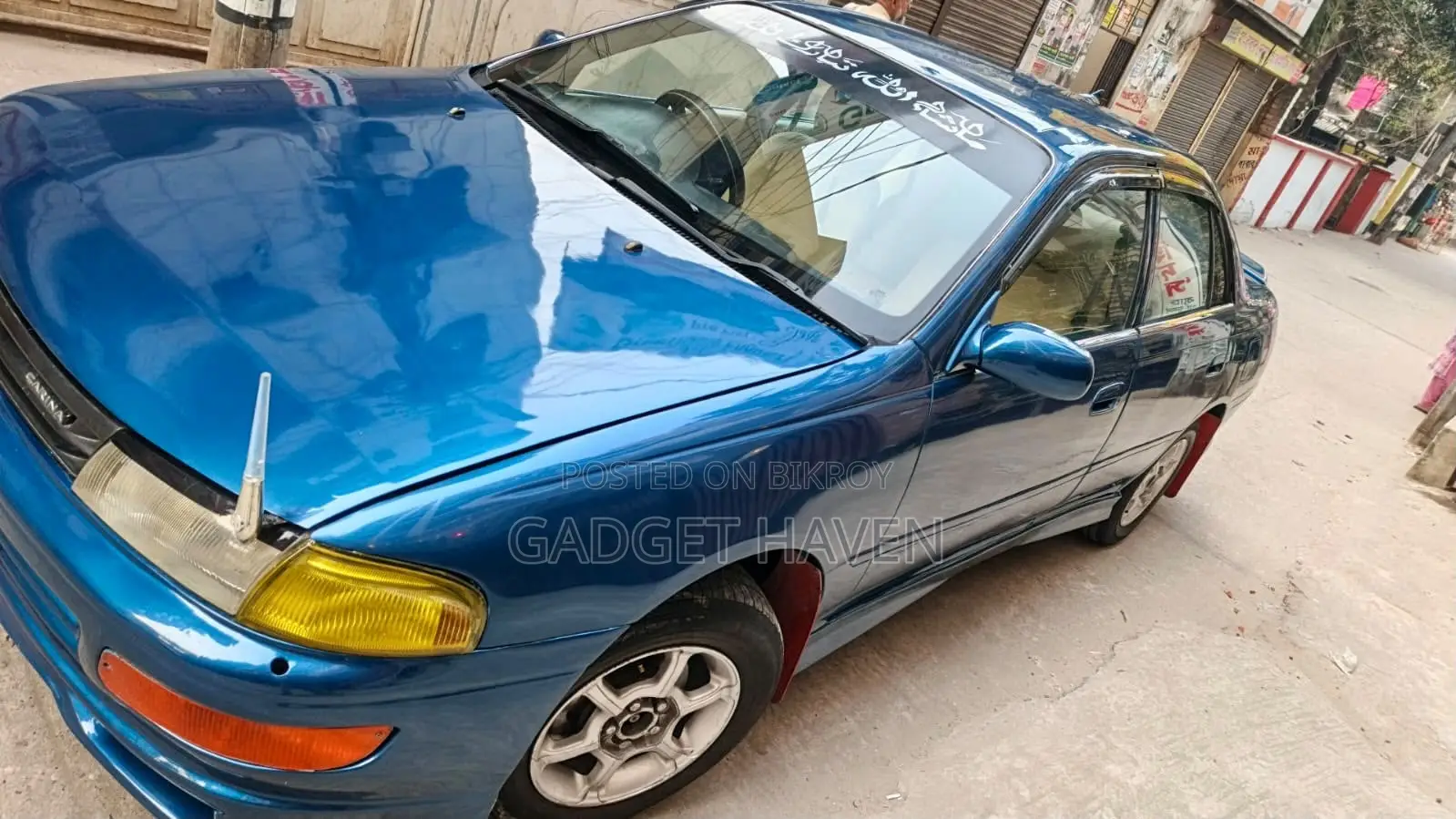 Toyota Carina 1.5 Front Wheel Drive Sedan 1996 Blue