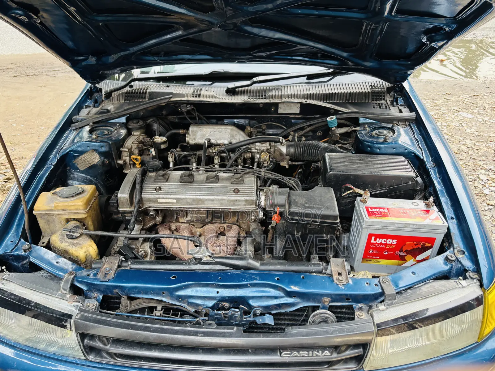 Toyota Carina 1.5 Front Wheel Drive Sedan 1996 Blue