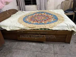 Semi Double Bed Teak Wood (5ft by 7ft)
