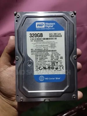 WD 320gb Hard Disk