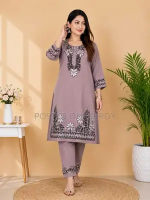 Premium Embroidery Two-Piece Collection