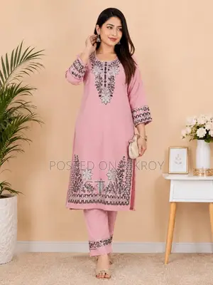 Premium Embroidery Two-Piece Collection