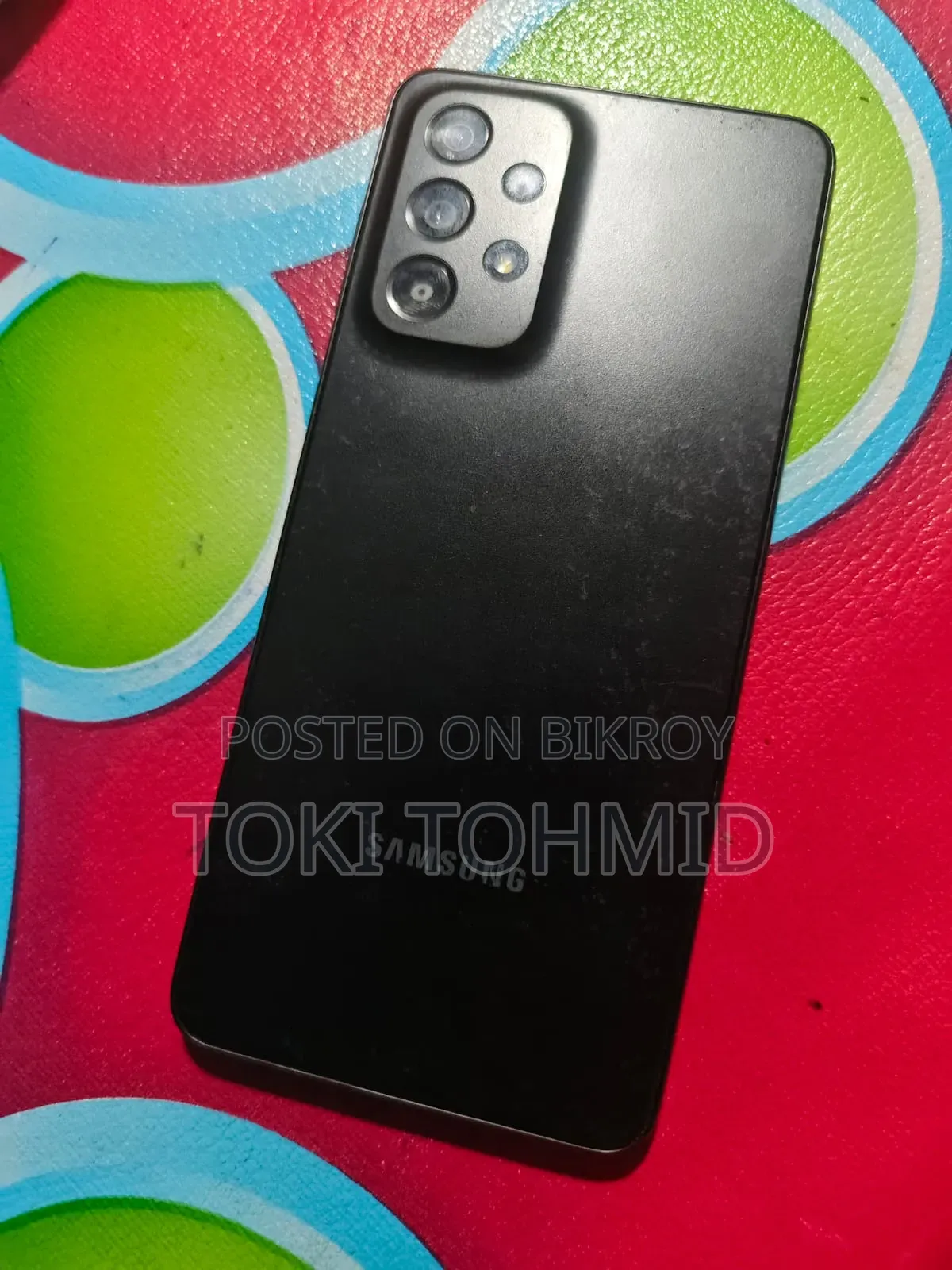 স্যামসাং গ্যালাক্সি এ৩৩ ৫জি ১২৮ জিবি ব্ল্যাক