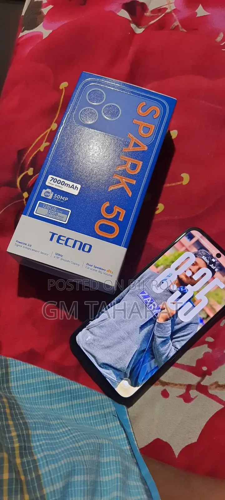 Tecno Spark 50 128 GB Black