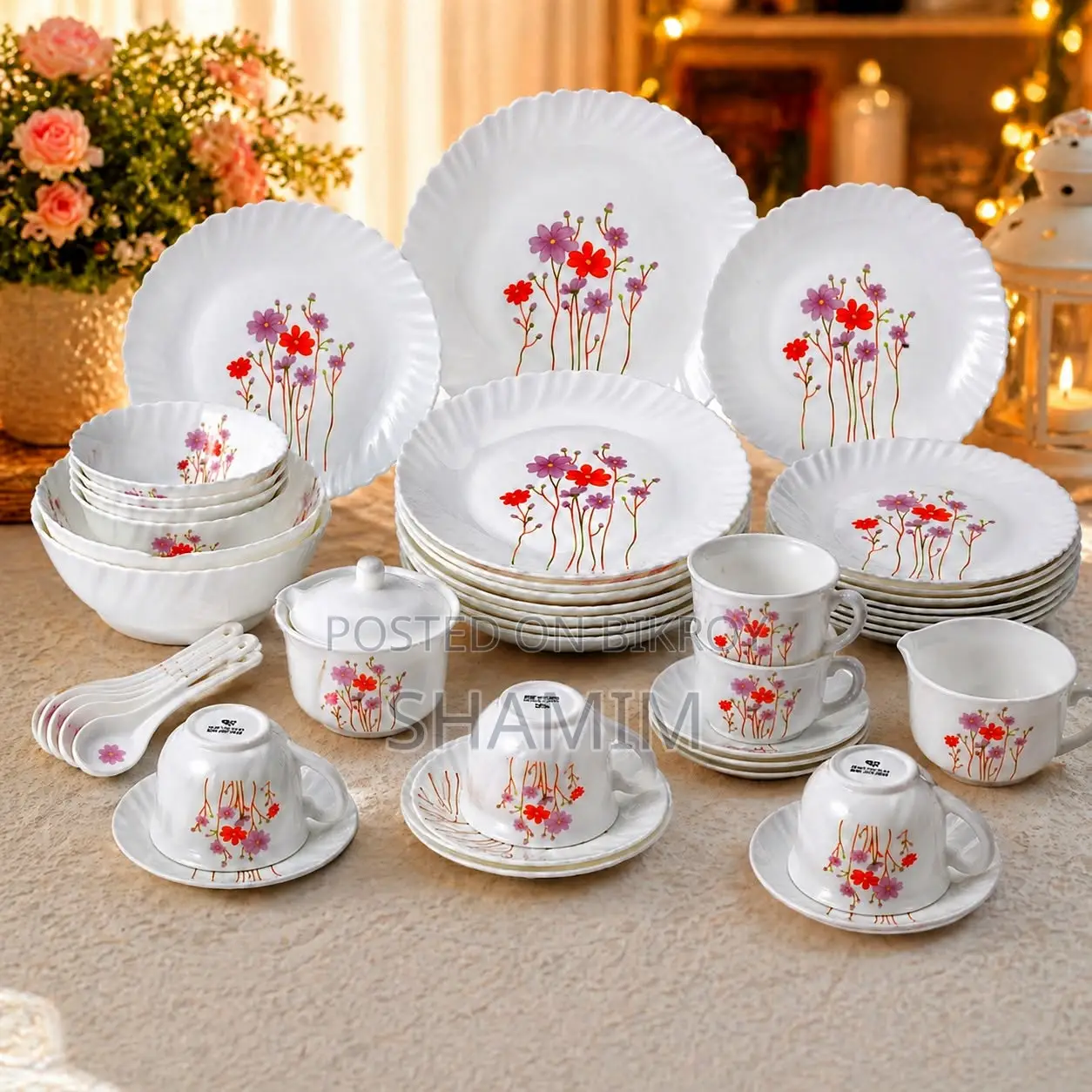 Pyrex 41 PCS Premium Dinner Set for Sale