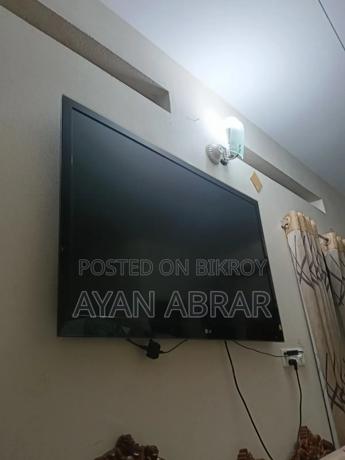 I want to sell the television