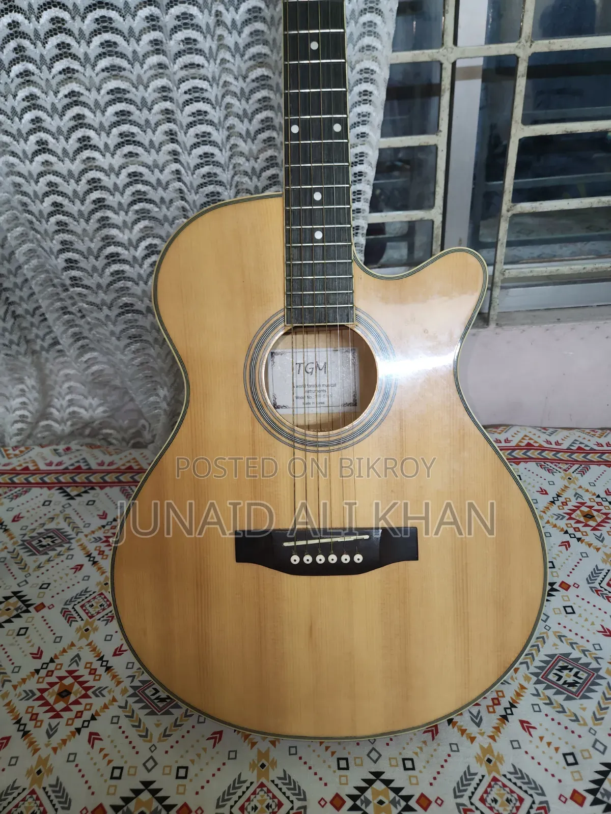 গিটার টিজিএম টিএম ০১ ফ্রেশ কন্ডিশন ব্যাগ+বেল্ট