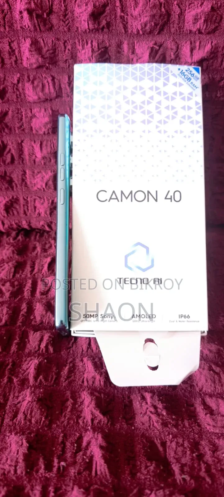 Tecno Camon 40 256 GB Green