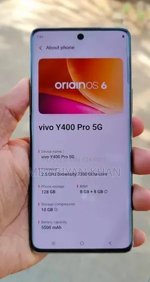 Vivo Y400 Pro 128 GB White