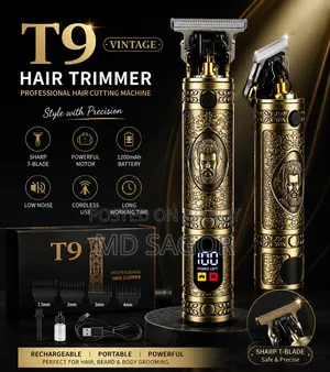 Rechargeable Vintage T9 Hair Cutting Machine Hair Trimmer