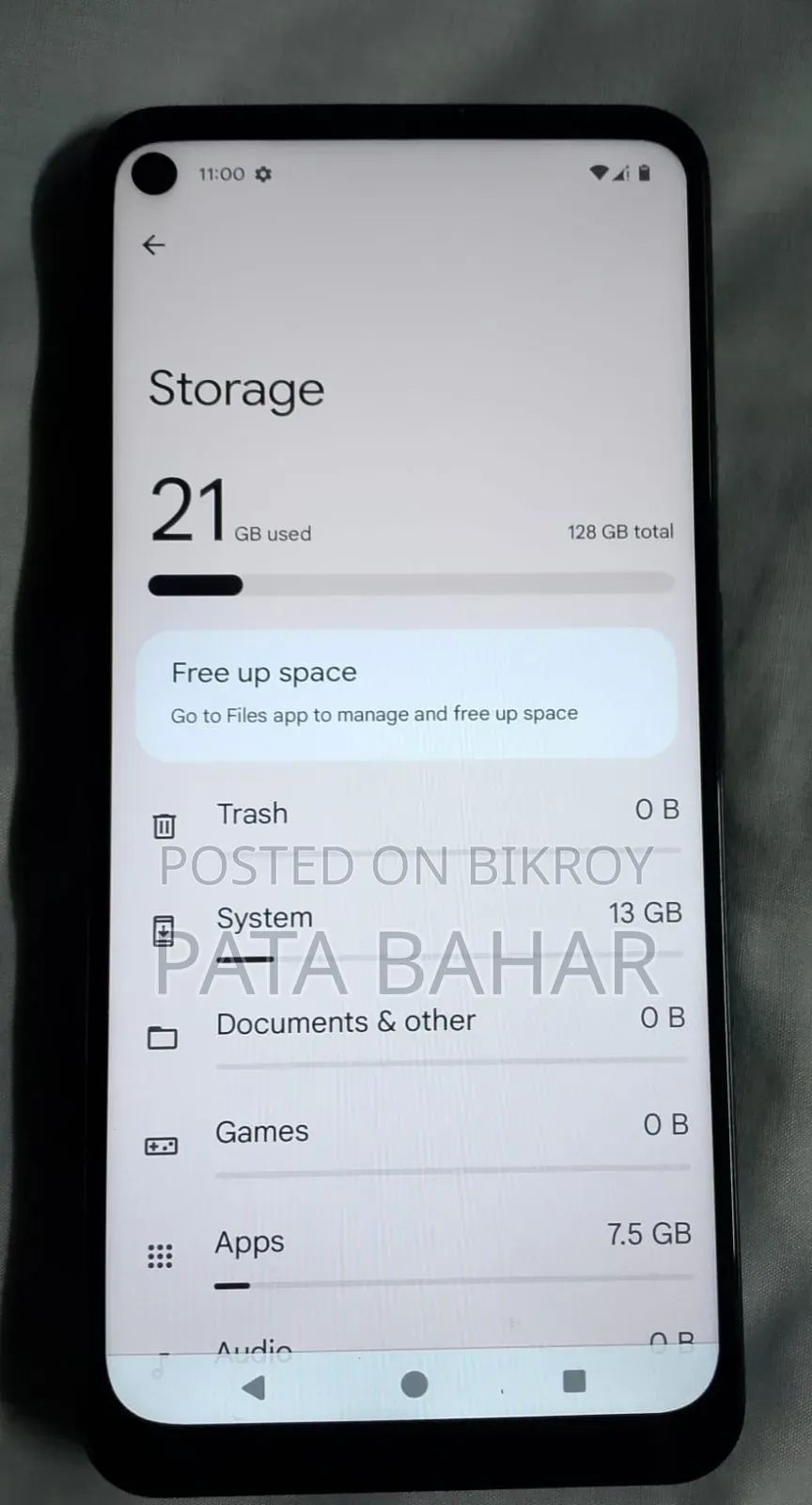 Google Pixel 5a 5G 128 GB Black