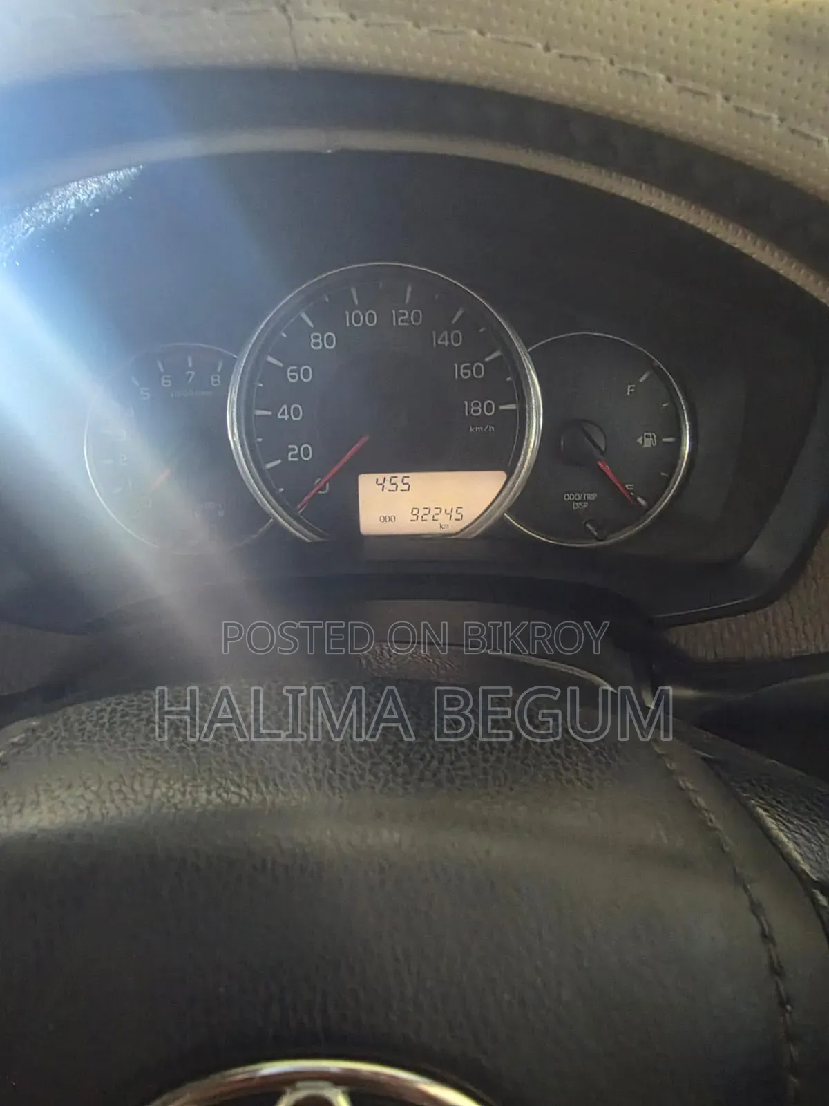 Toyota Axio 2012 Silver