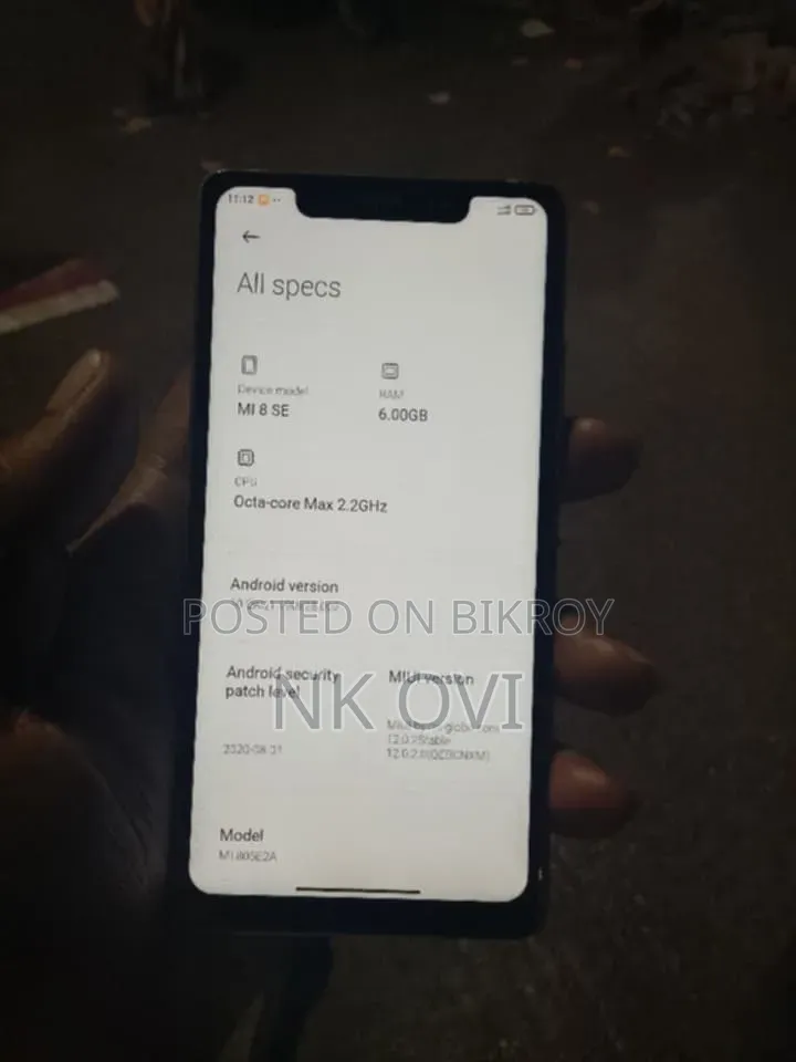 Xiaomi Mi 8 SE 128 GB Rose Gold