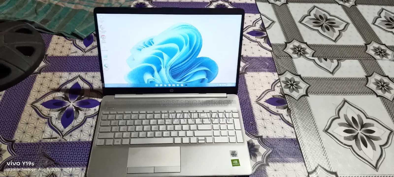 ল্যাপটপ HP 250 G8 8GB ইন্টেল কোর i5 SSD 256GB