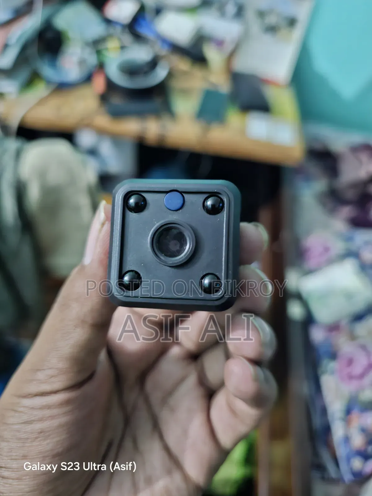 X6 Mini Ip Camera With AC/Dc Both Operation System