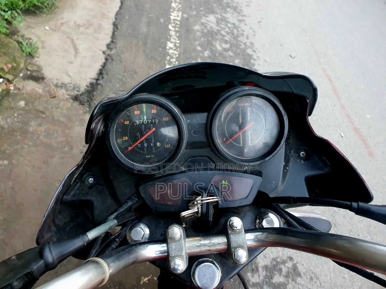 Bajaj Discover 100 2015 Red