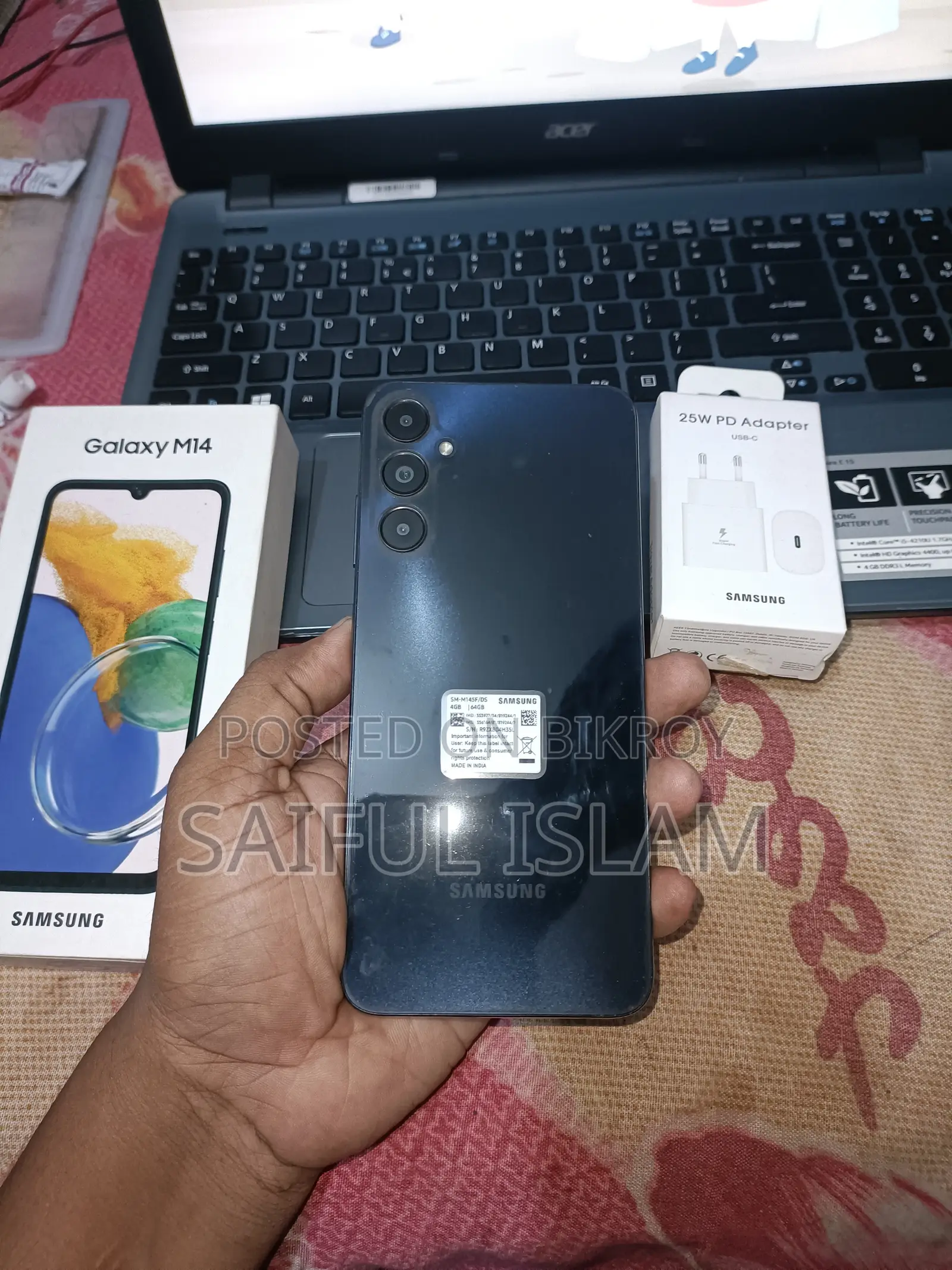 Samsung Galaxy M14 64 GB Blue