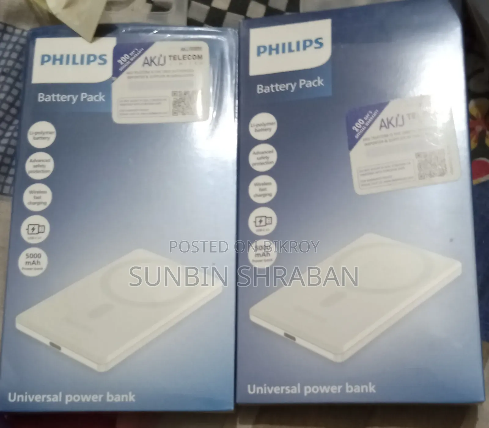 Phillips Wireless Magsafe 5000mAh Power Bank