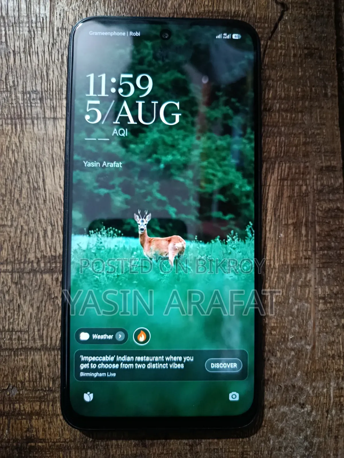 Xiaomi Redmi 15 ১২৮ জিবি ব্ল্যাক