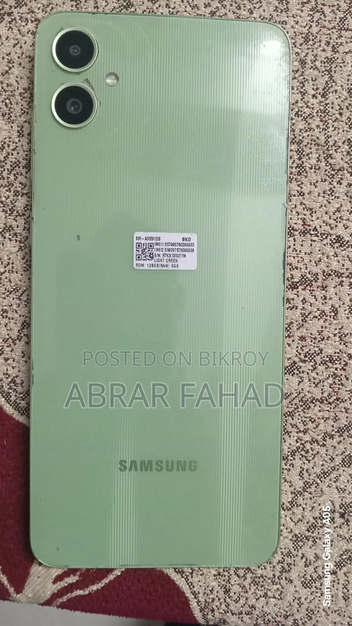 Samsung Galaxy A05 128 GB Green