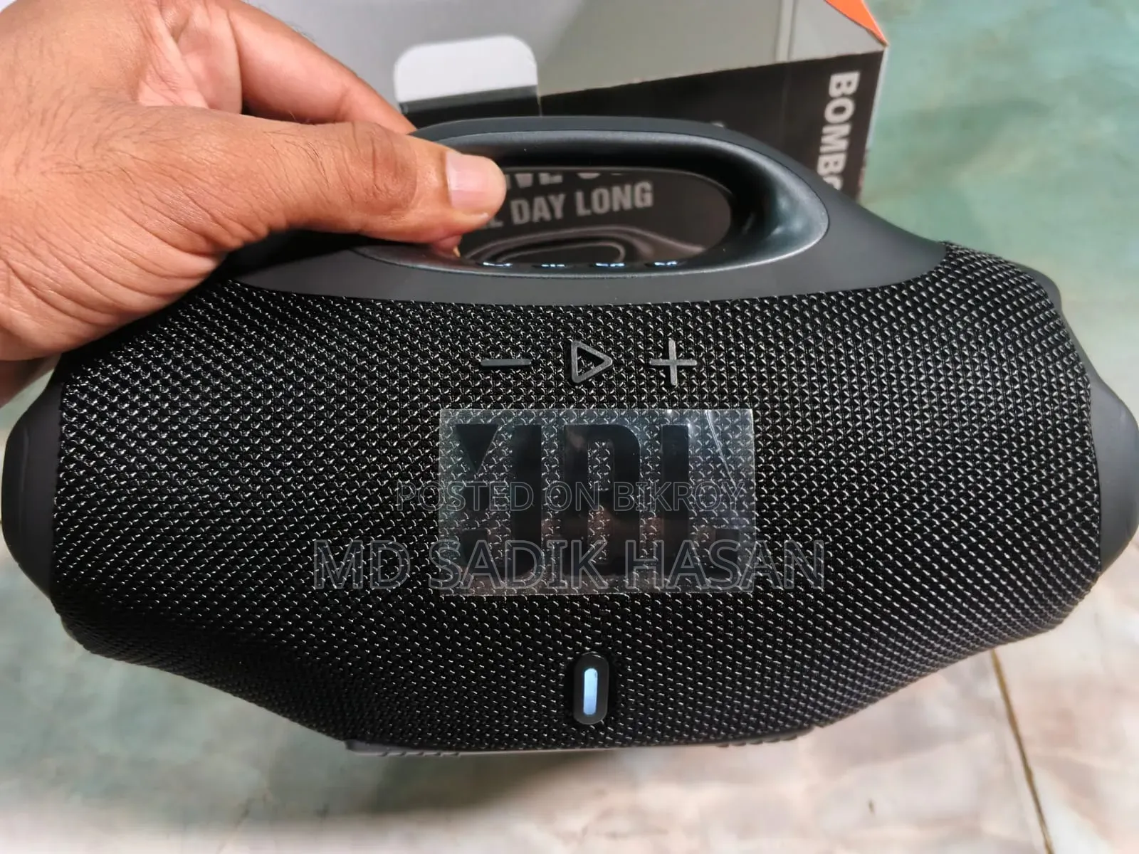 JBL Boombox 4 Mini Wireless Bluetooth Speaker | 15W | 8H Battery