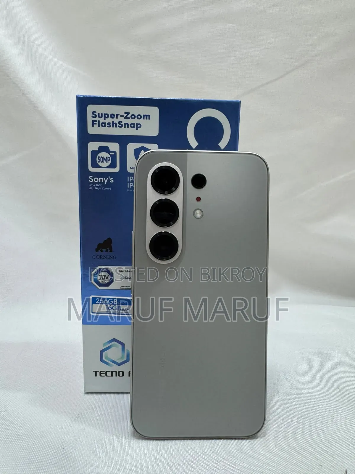 Tecno Camon 50 256 GB Gray