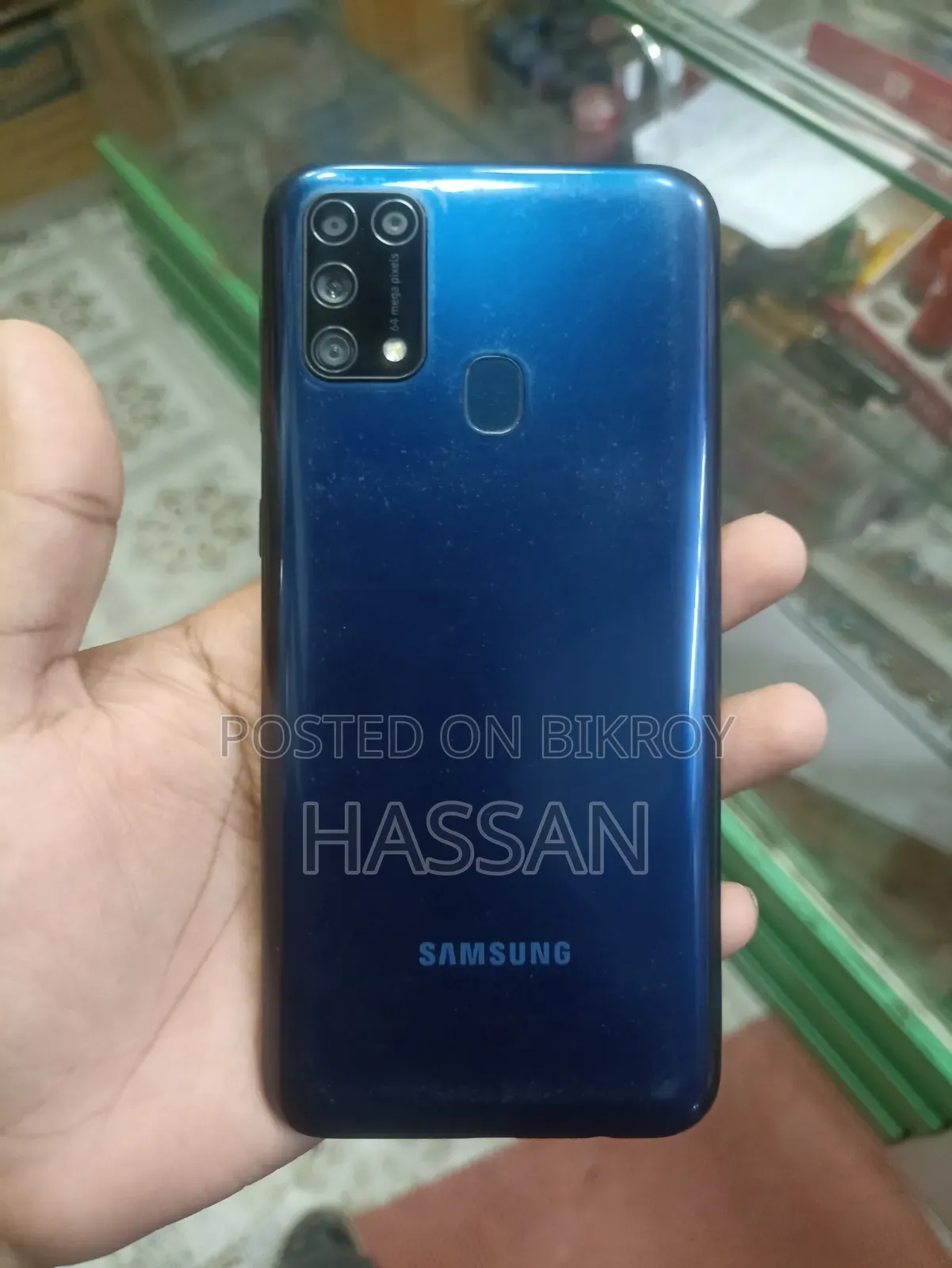 স্যামসাং গ্যালাক্সি এম৩১ ১২৮ জিবি ব্লু