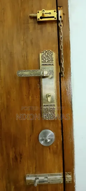 Main Door, Chittagong Teak with Door Frame (Combo Pack) Wood Main Door.