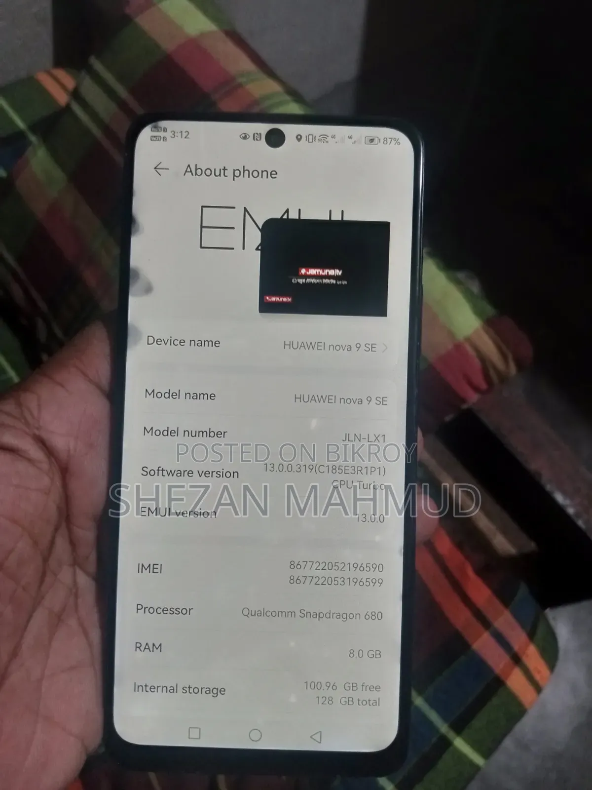 Huawei Nova 9 SE 128 GB Gray